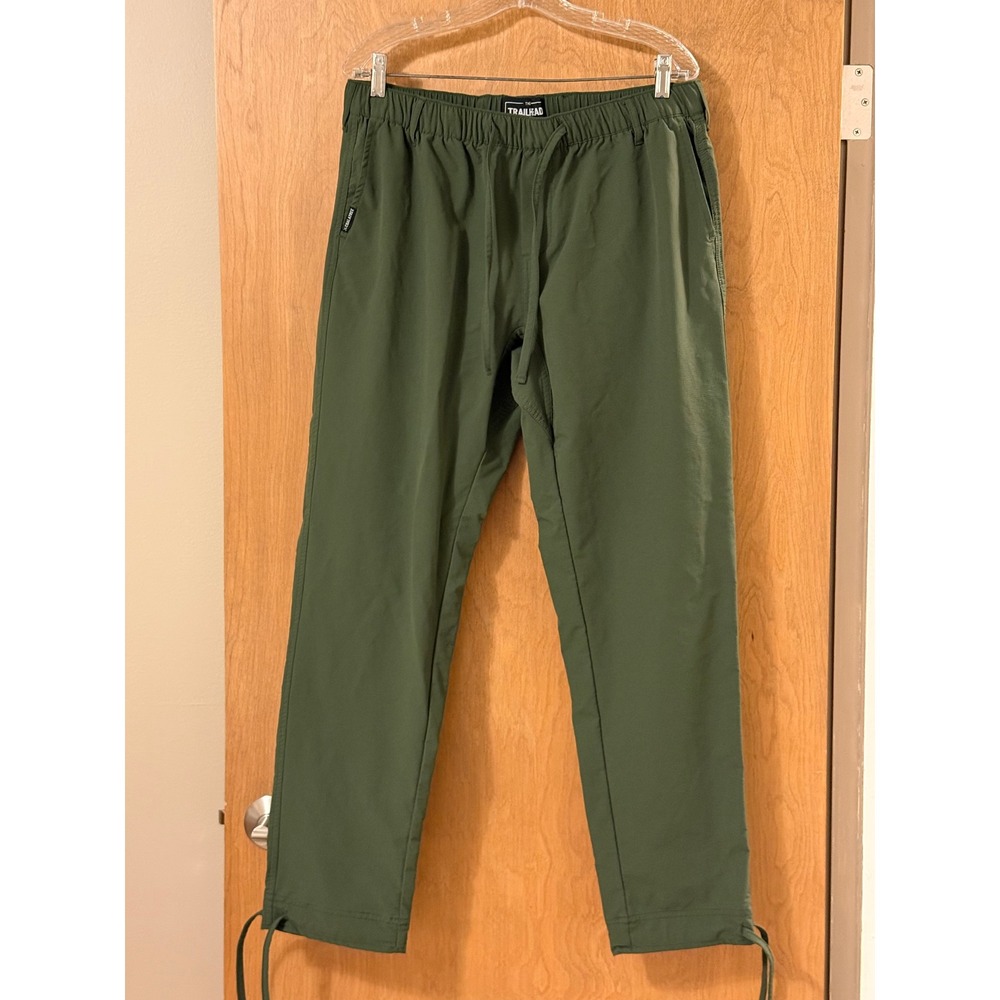 Coalatree Trailhead Adventure Pant Olive Green Ripstop Hiking Pants Unisex XL